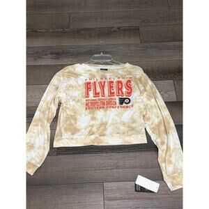 NHL Philadelphia Flyers Eastern Conference Long Sleeve Shirt XL 14/16 NWT